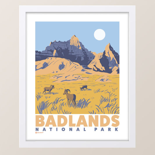 Badlands National Park Print - Wander Together Outfitters