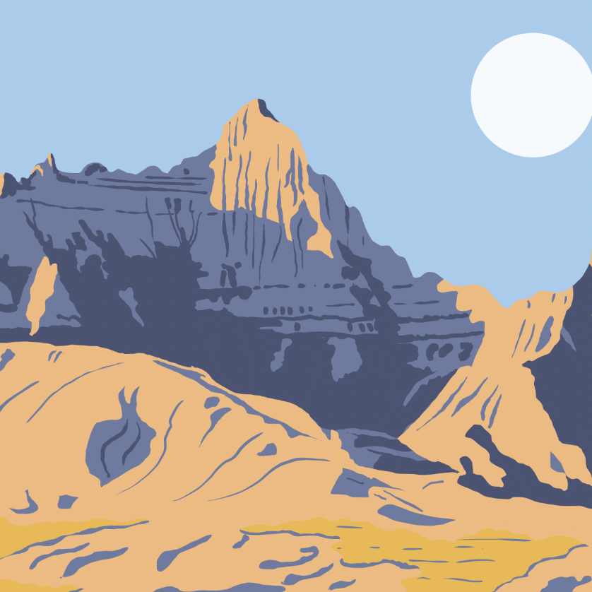 Badlands National Park Print - Wander Together Outfitters
