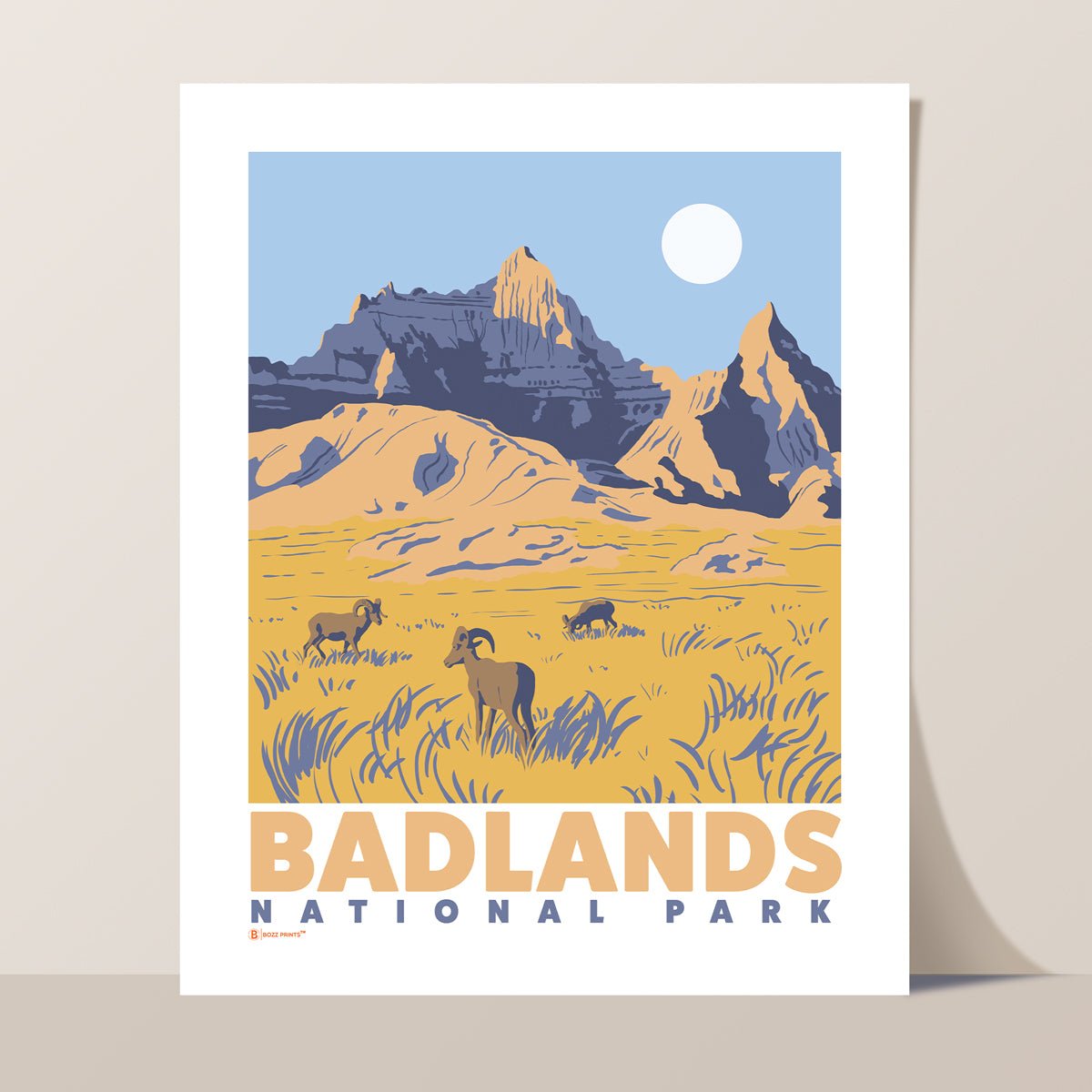 Badlands National Park Print - Wander Together Outfitters
