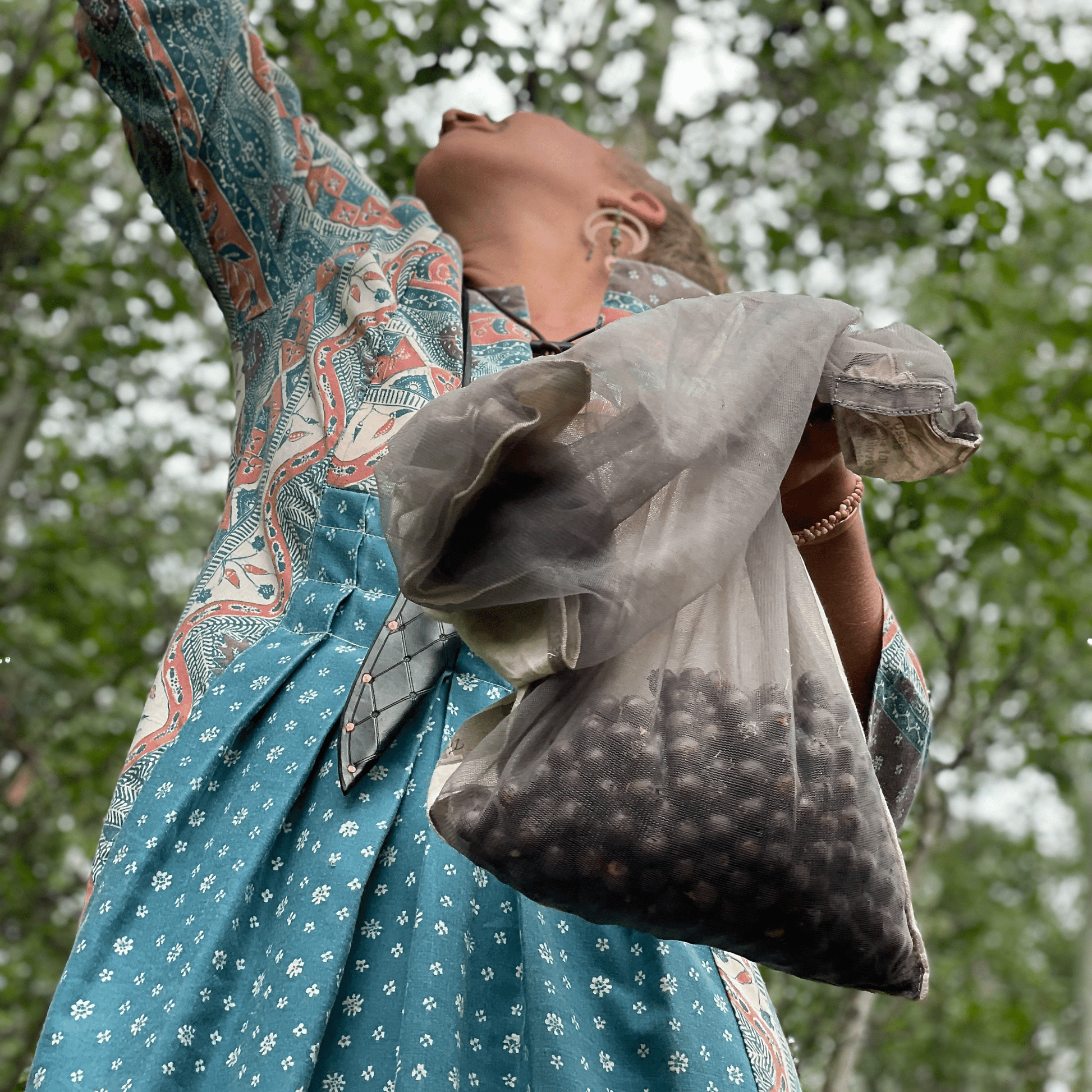 BandaNet Bug - Proof Bandana, Head Net and Foraging Bag - Wander Together Outfitters