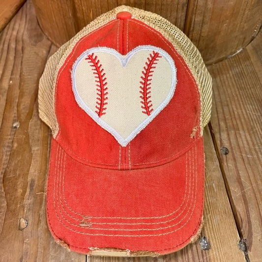 Baseball Love Red - Wander Together Outfitters