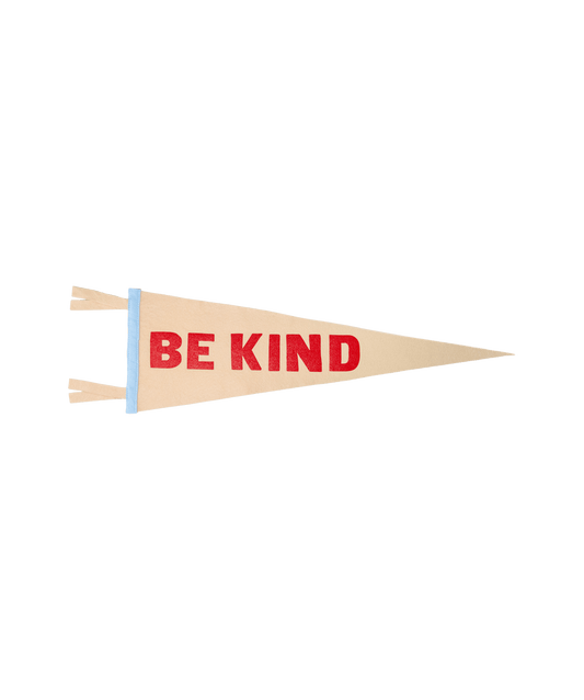 Be Kind Pennant - Wander Together Outfitters