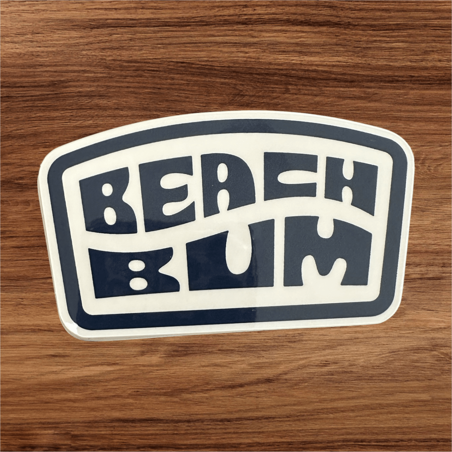 "Beach Bum" Vinyl Sticker - Wander Together Outfitters