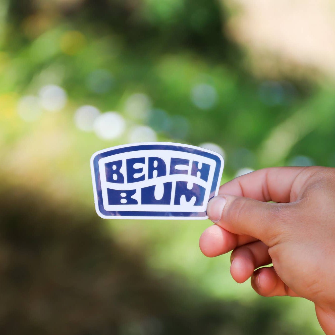 "Beach Bum" Vinyl Sticker - Wander Together Outfitters