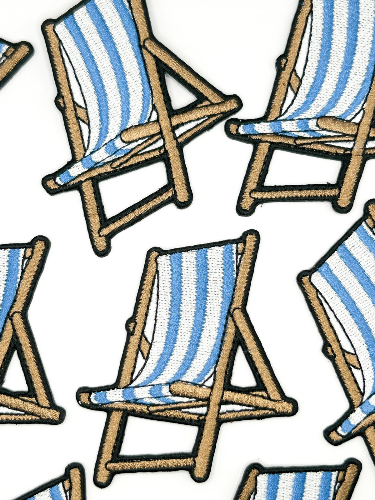 Beach Chair Embroidered Patch - Wander Together Outfitters