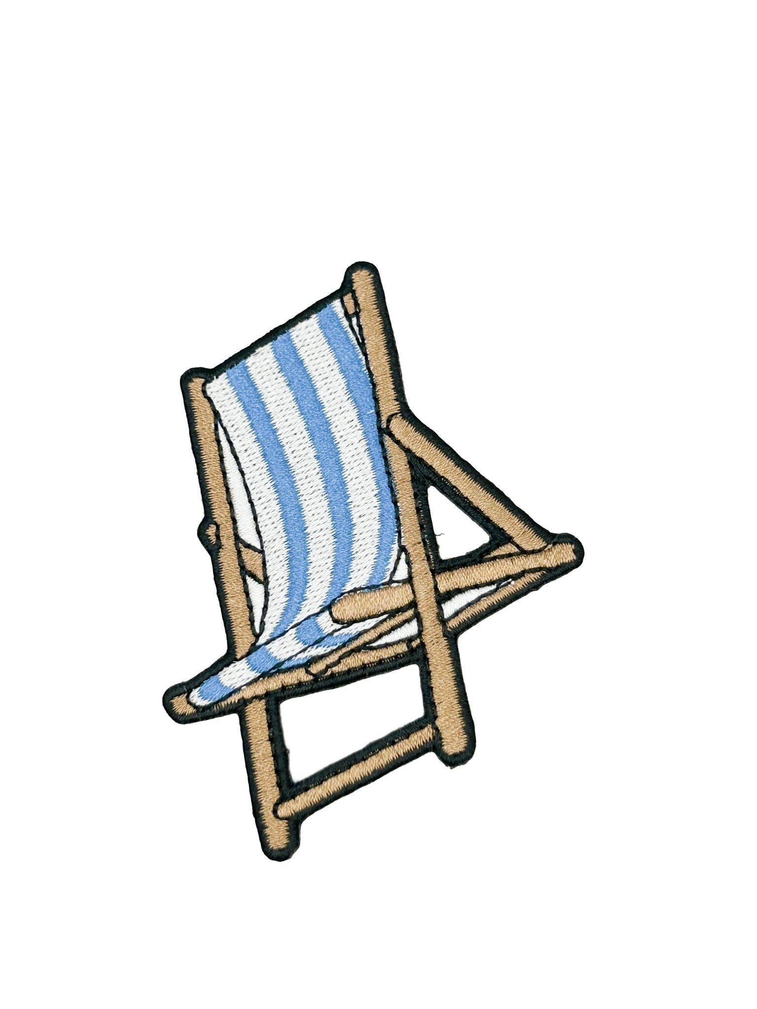 Beach Chair Embroidered Patch - Wander Together Outfitters