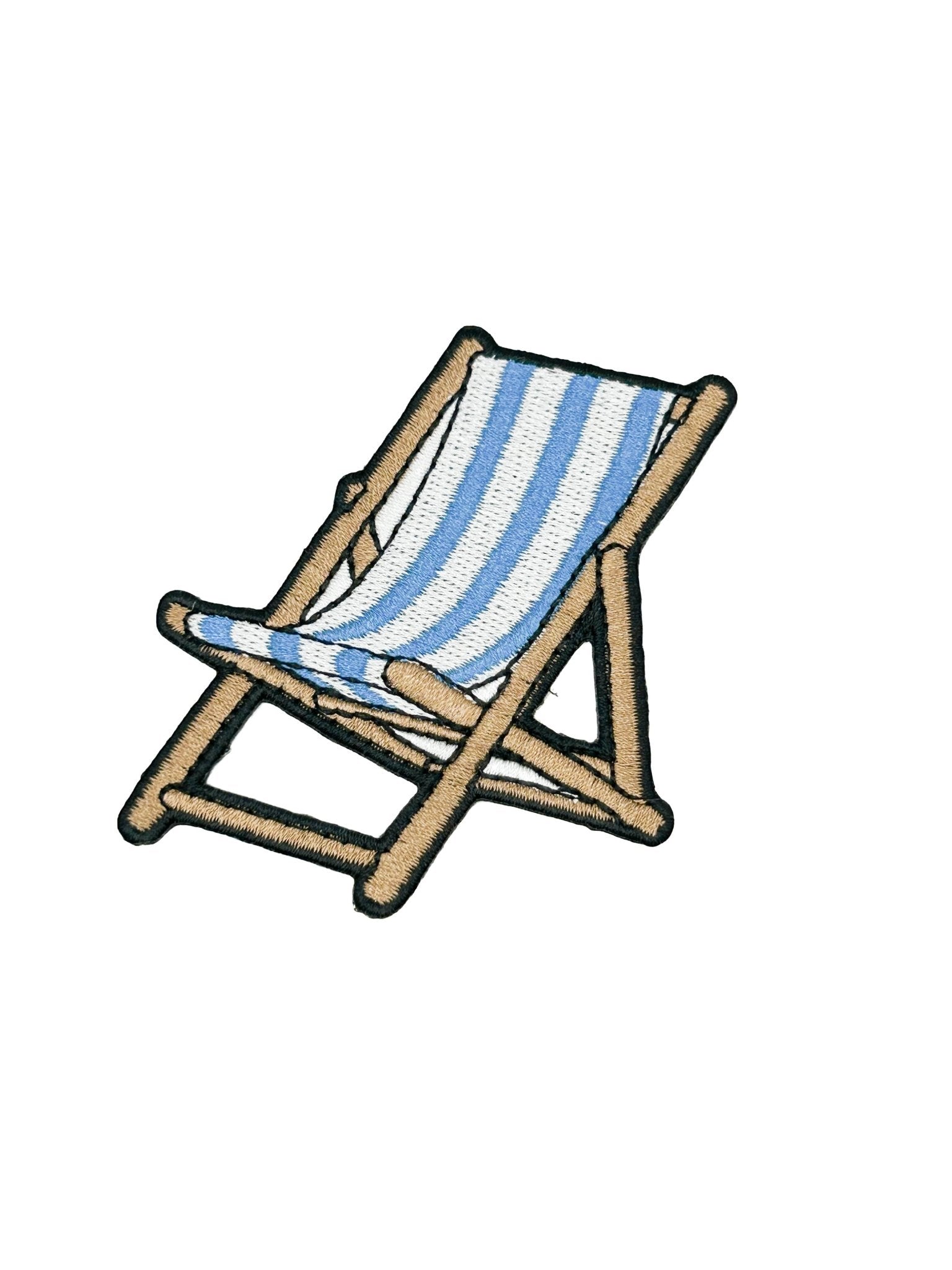 Beach Chair Embroidered Patch - Wander Together Outfitters