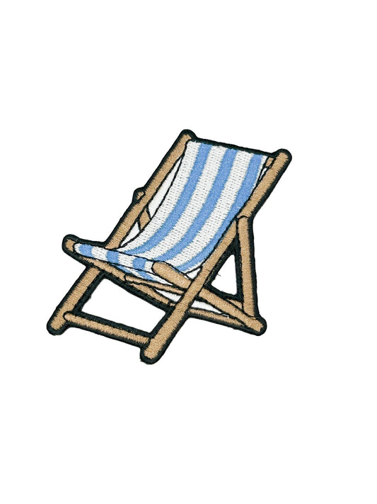 Beach Chair Embroidered Patch - Wander Together Outfitters