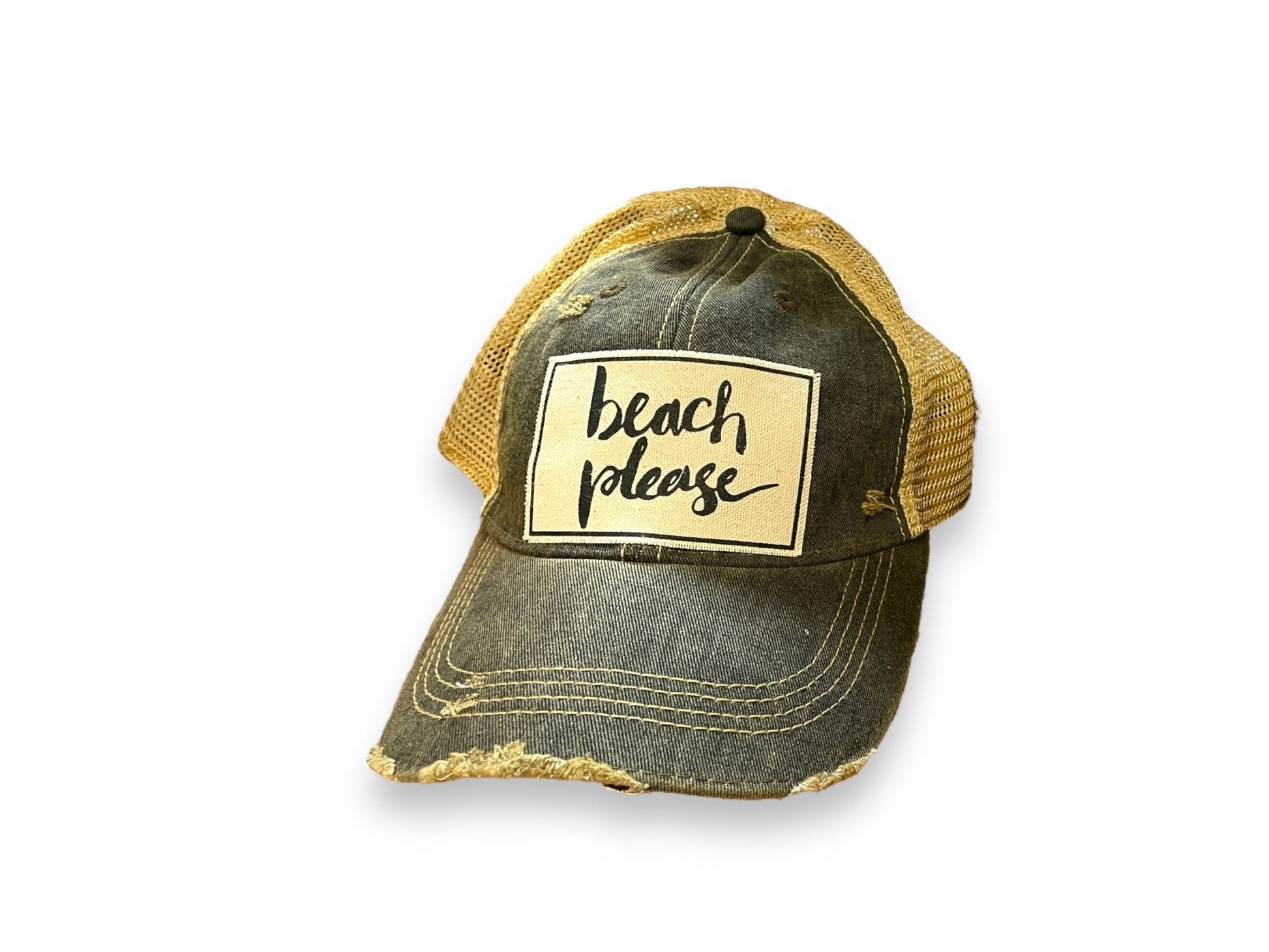 "Beach Please" Caps - various styles - Wander Together Outfitters