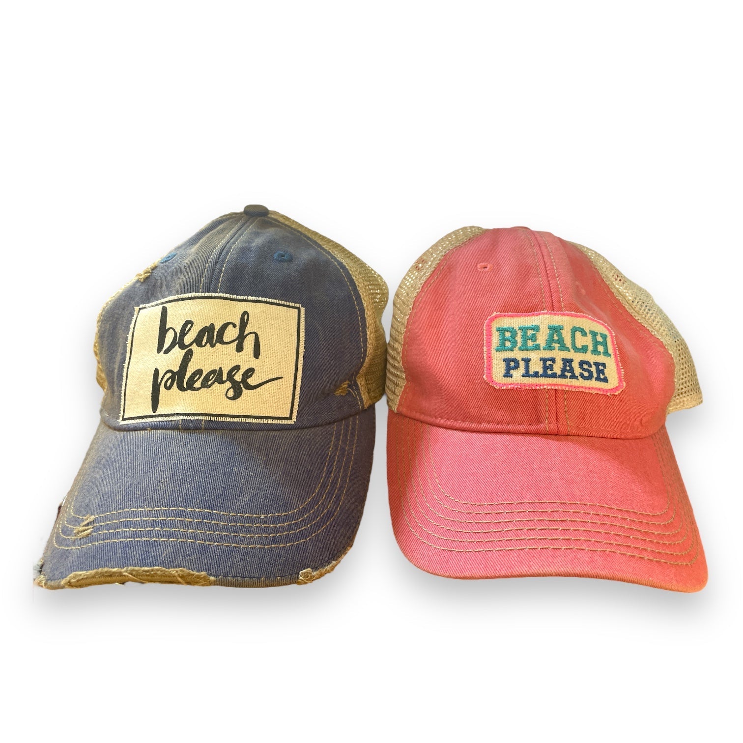 "Beach Please" Caps - various styles - Wander Together Outfitters