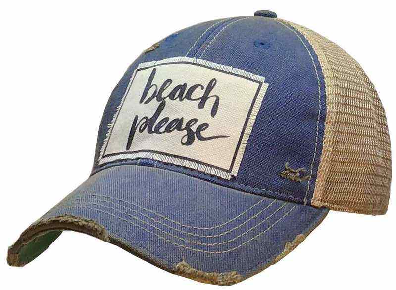 "Beach Please" Caps - various styles - Wander Together Outfitters