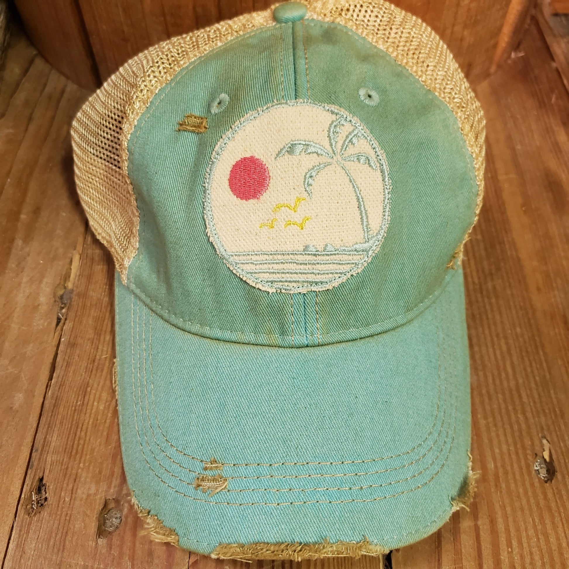 Beach Scene Hat - Wander Together Outfitters