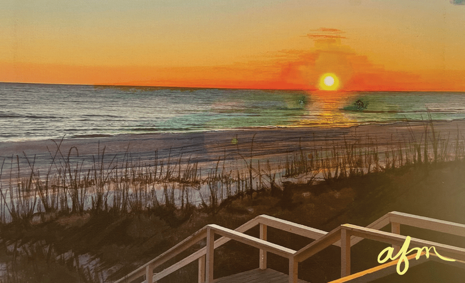 Beach Sunset Mid - Pro Trucker Hat - Wander Together Outfitters