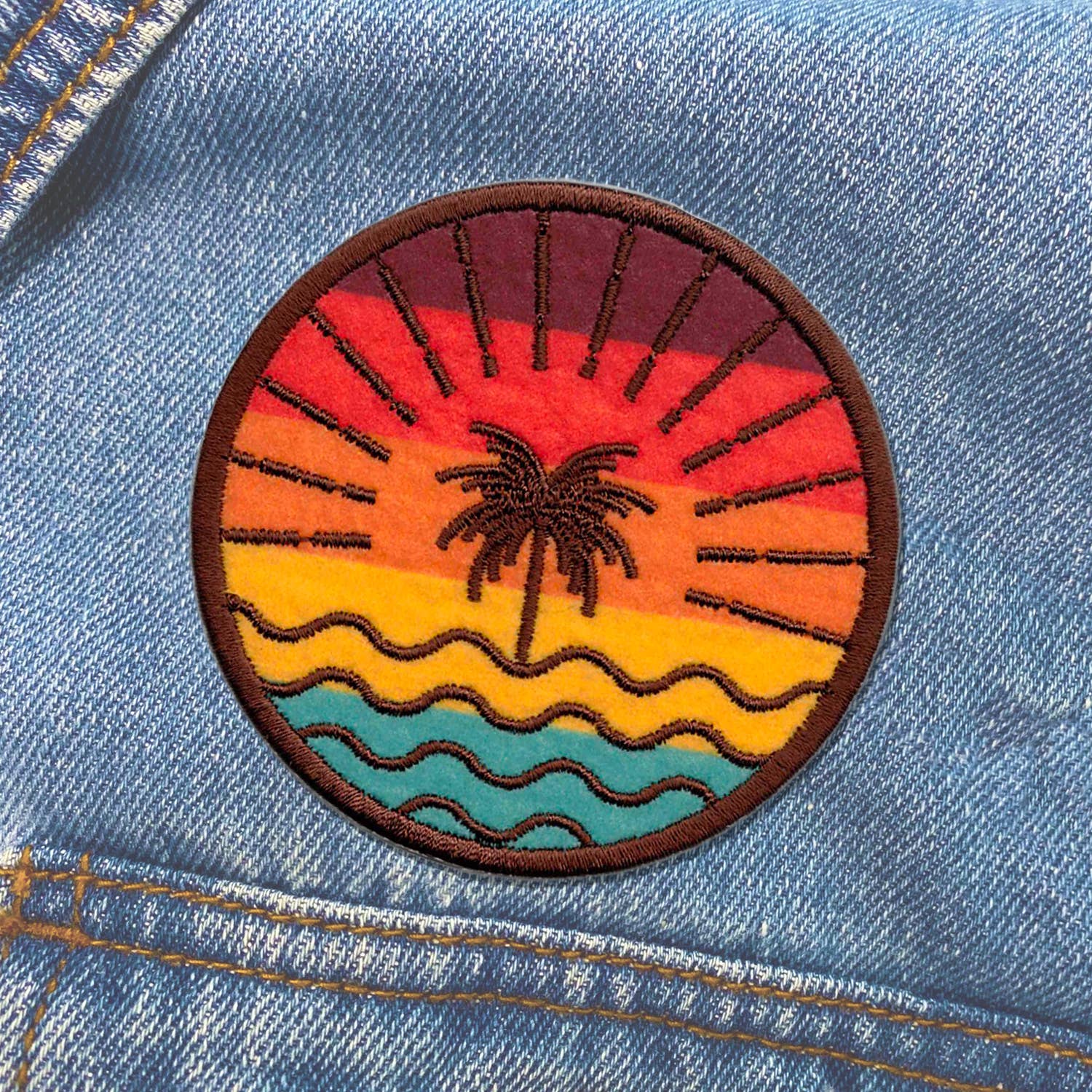 Beach Sunset Patch - Wander Together Outfitters