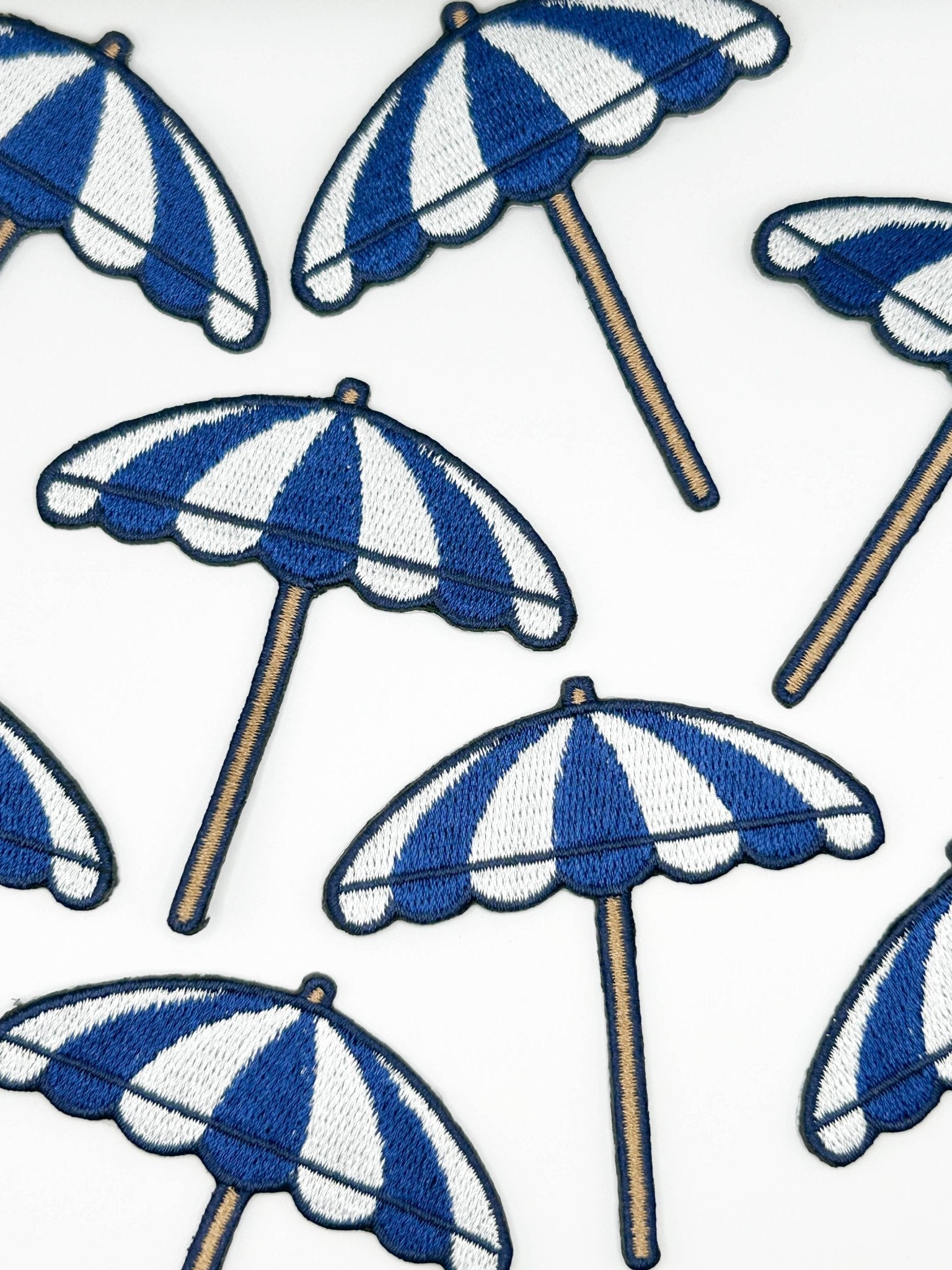 Beach Umbrella Embroidered Patch - Wander Together Outfitters