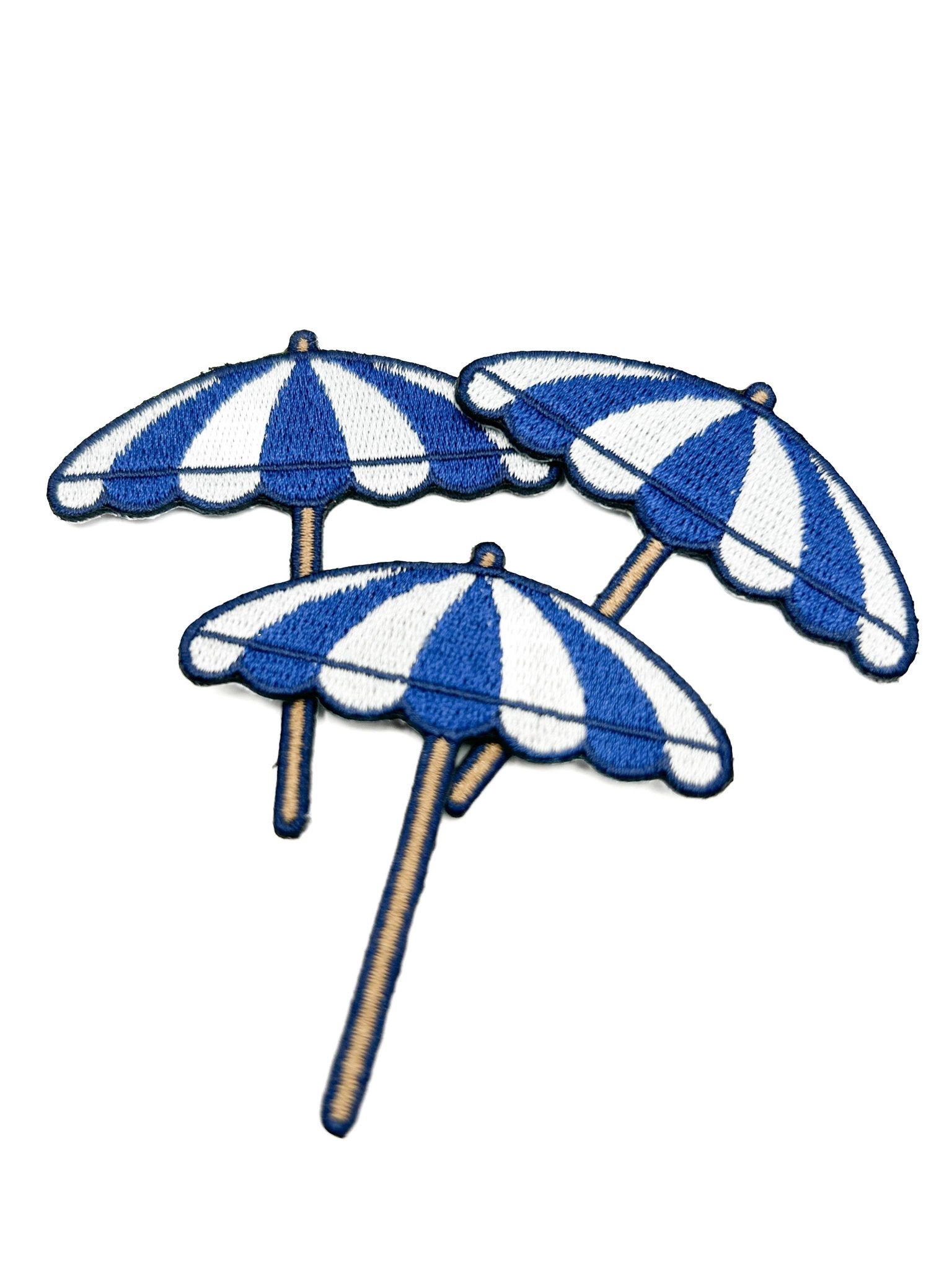 Beach Umbrella Embroidered Patch - Wander Together Outfitters