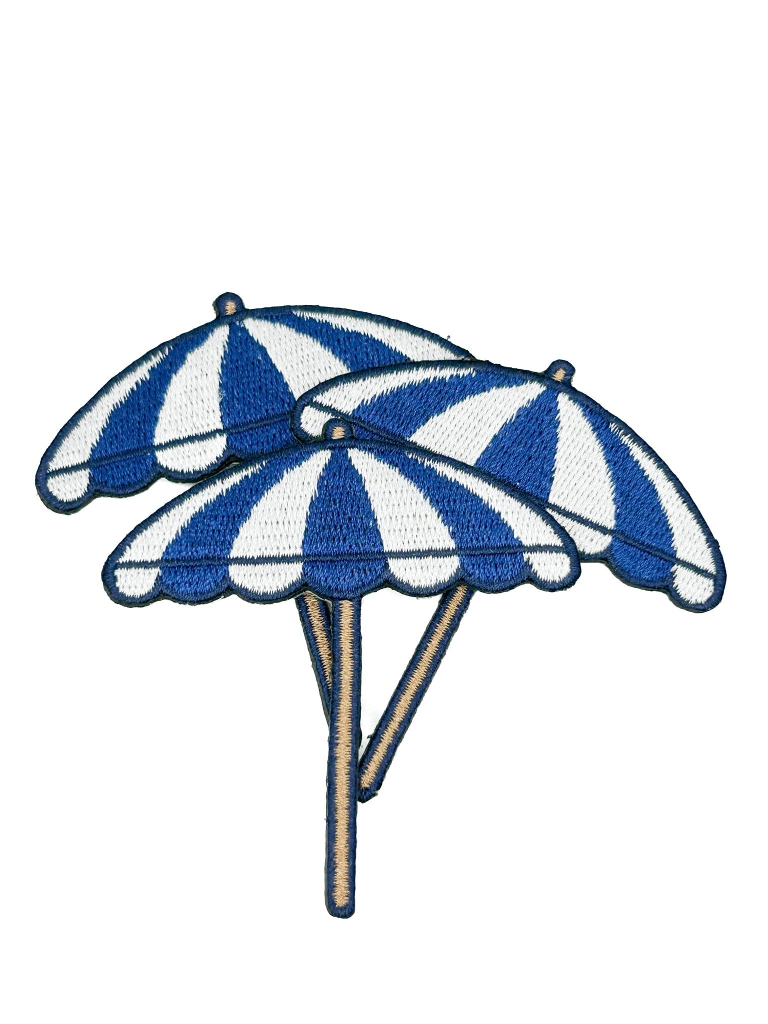 Beach Umbrella Embroidered Patch - Wander Together Outfitters