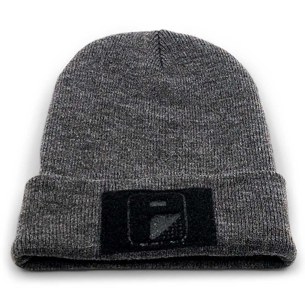 Beanie Customizable Cap By Flexfit - Dark Grey - Wander Together Outfitters
