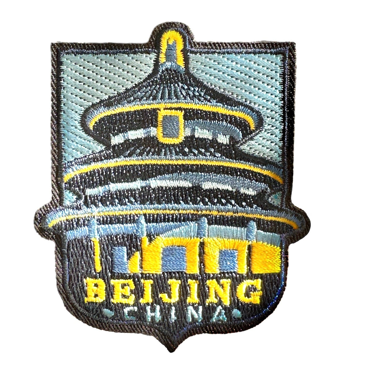 Beijing China Iron On Travel Patch - Wander Together Outfitters