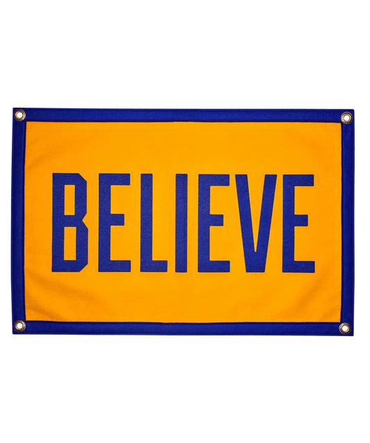 Believe Camp Flag - Wander Together Outfitters