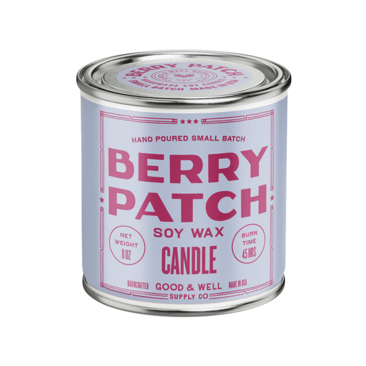 Berry Patch Happy Place Candle (Berry, Violet, Woods) - Wander Together Outfitters