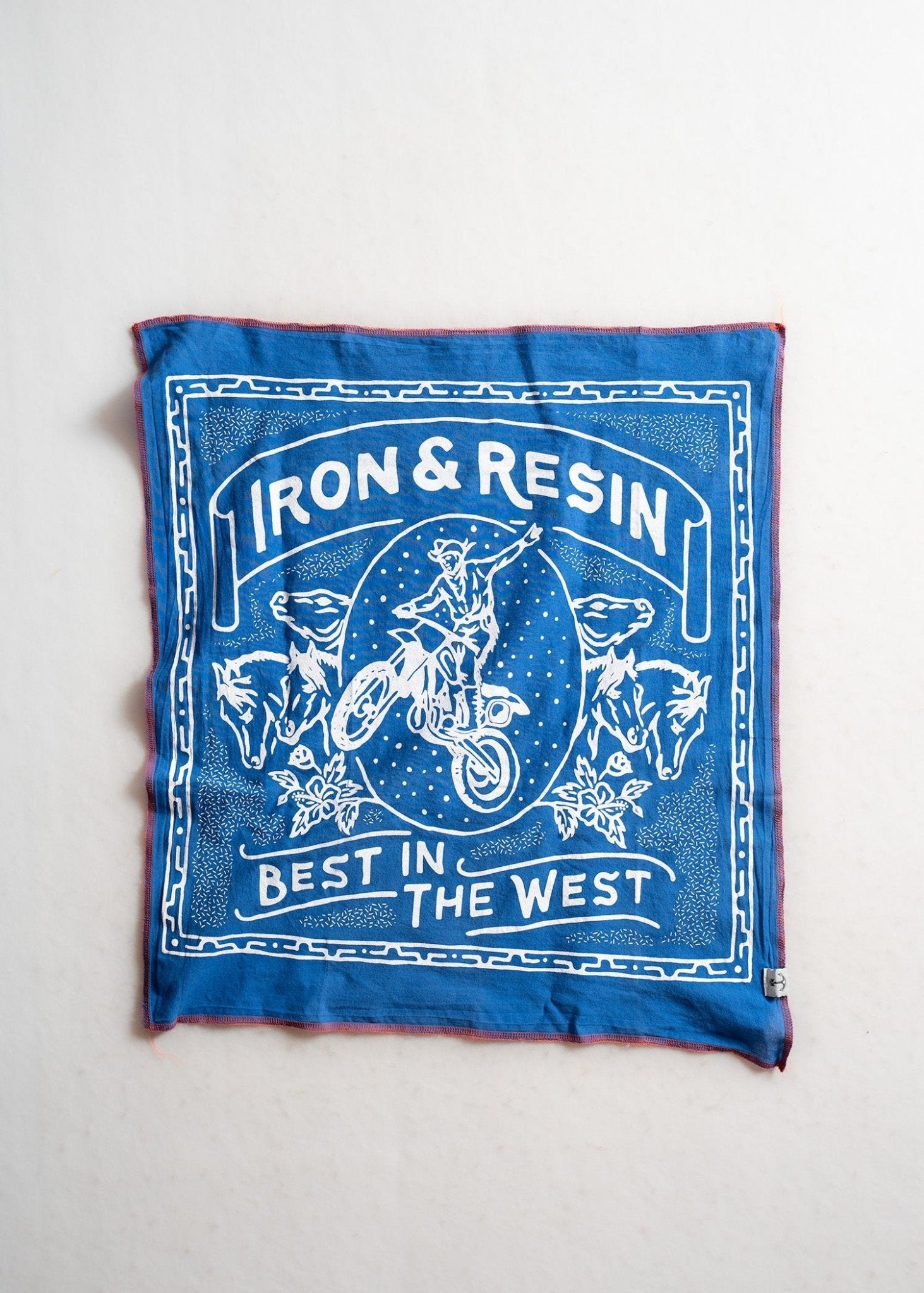 "Best In The West" Iron & Resin Bandana - Wander Together Outfitters