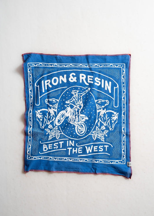 "Best In The West" Iron & Resin Bandana - Wander Together Outfitters