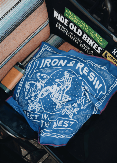 "Best In The West" Iron & Resin Bandana - Wander Together Outfitters