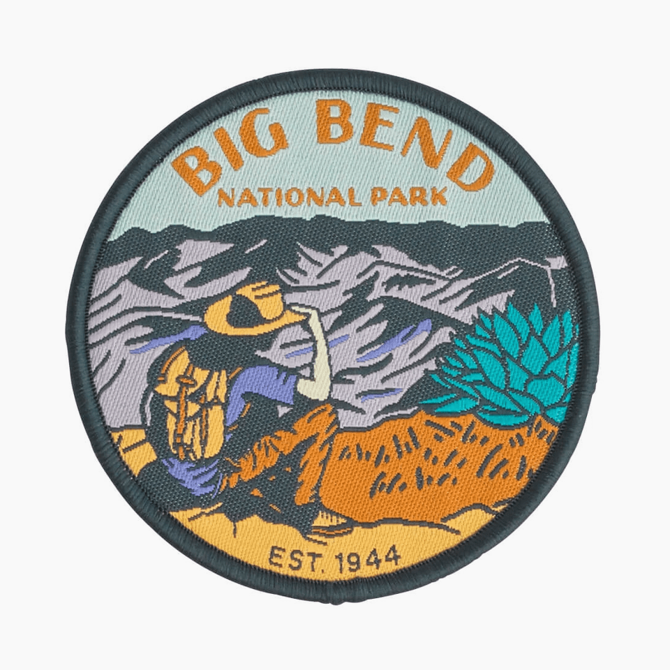 Big Bend National Park Iron On Patch - Wander Together Outfitters
