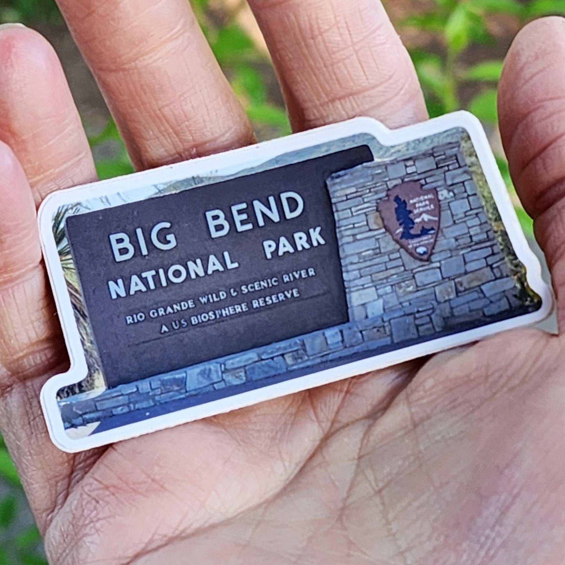 Big Bend National Park Sign Sticker - Wander Together Outfitters