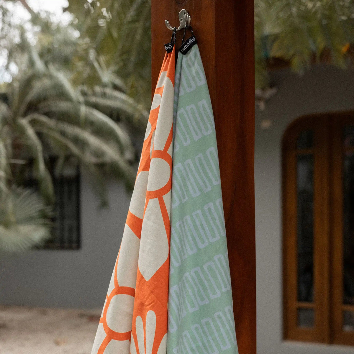 Big Flowers Expedition Orange Quick Dry Original Towel - Wander Together Outfitters