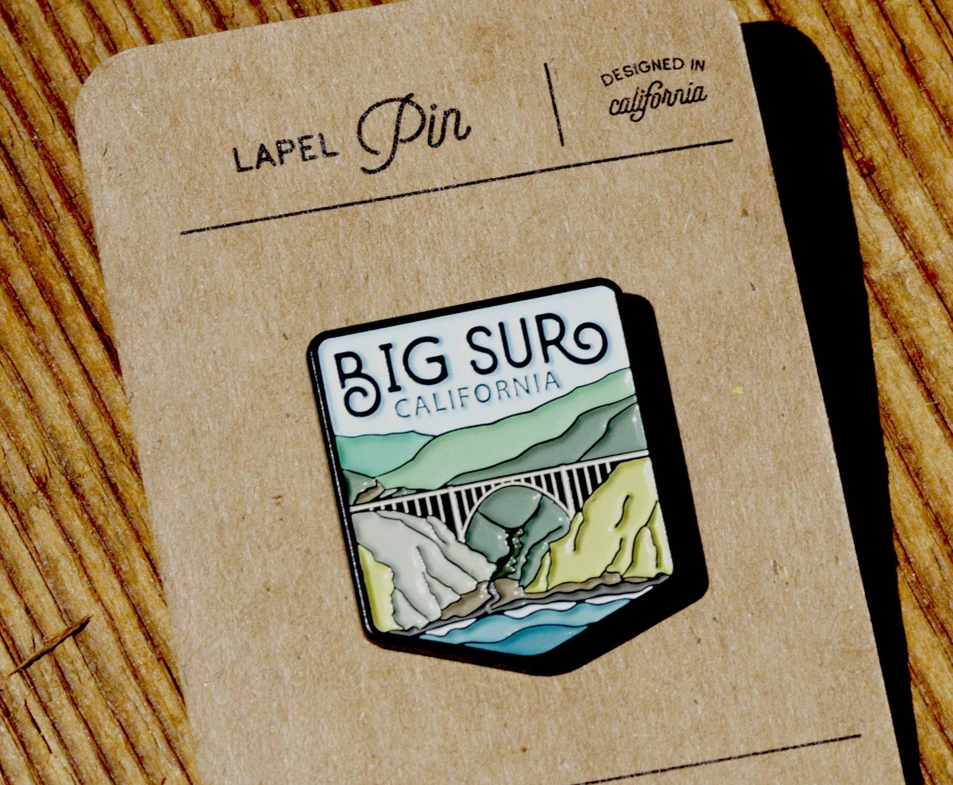 Big Sur California Collectible Lapel Pin - Wander Together Outfitters