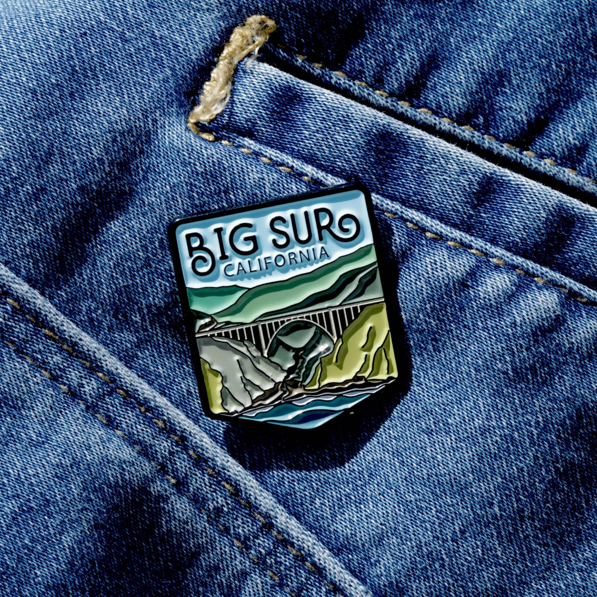 Big Sur California Collectible Lapel Pin - Wander Together Outfitters