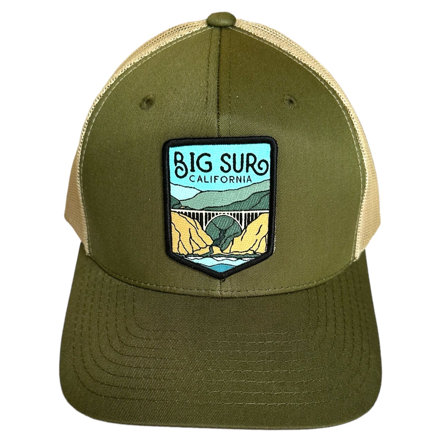 “Big Sur California” Trucker SnapBack Cap - Wander Together Outfitters