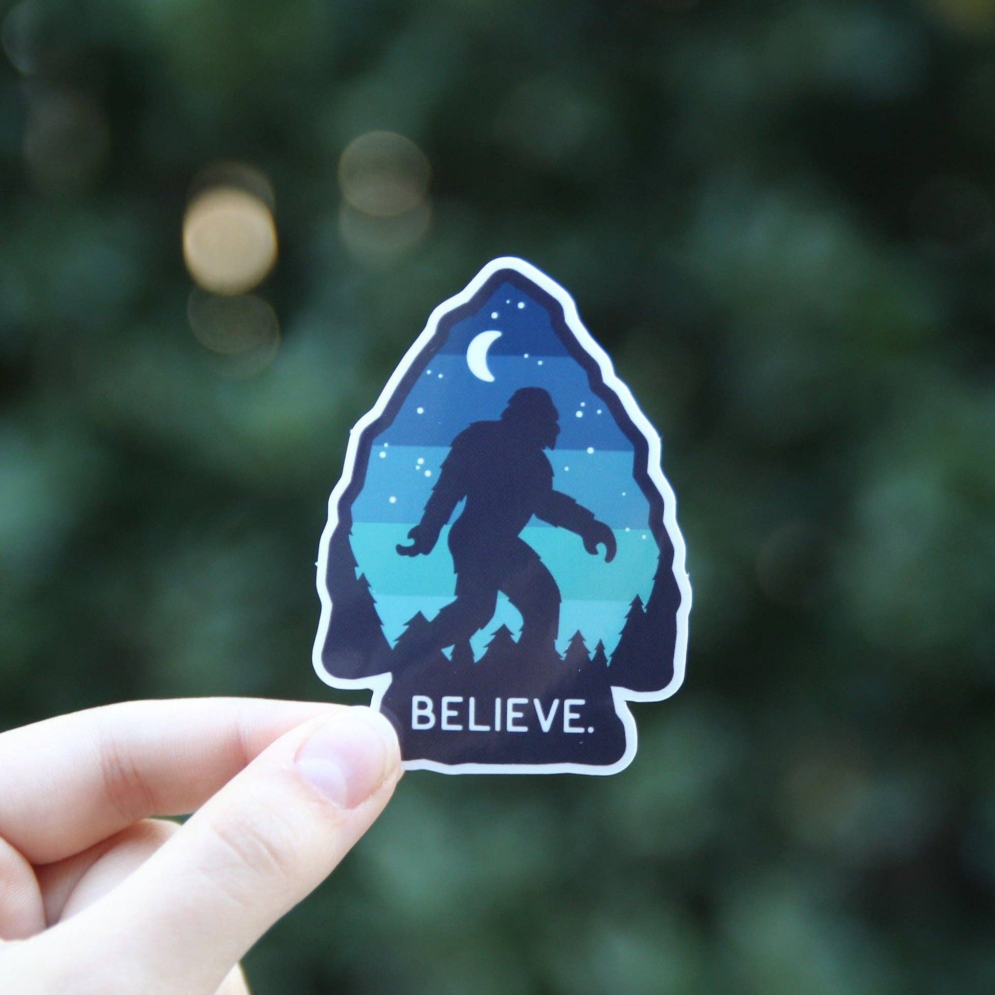 Bigfoot Believe Vinyl Sticker - Wander Together Outfitters