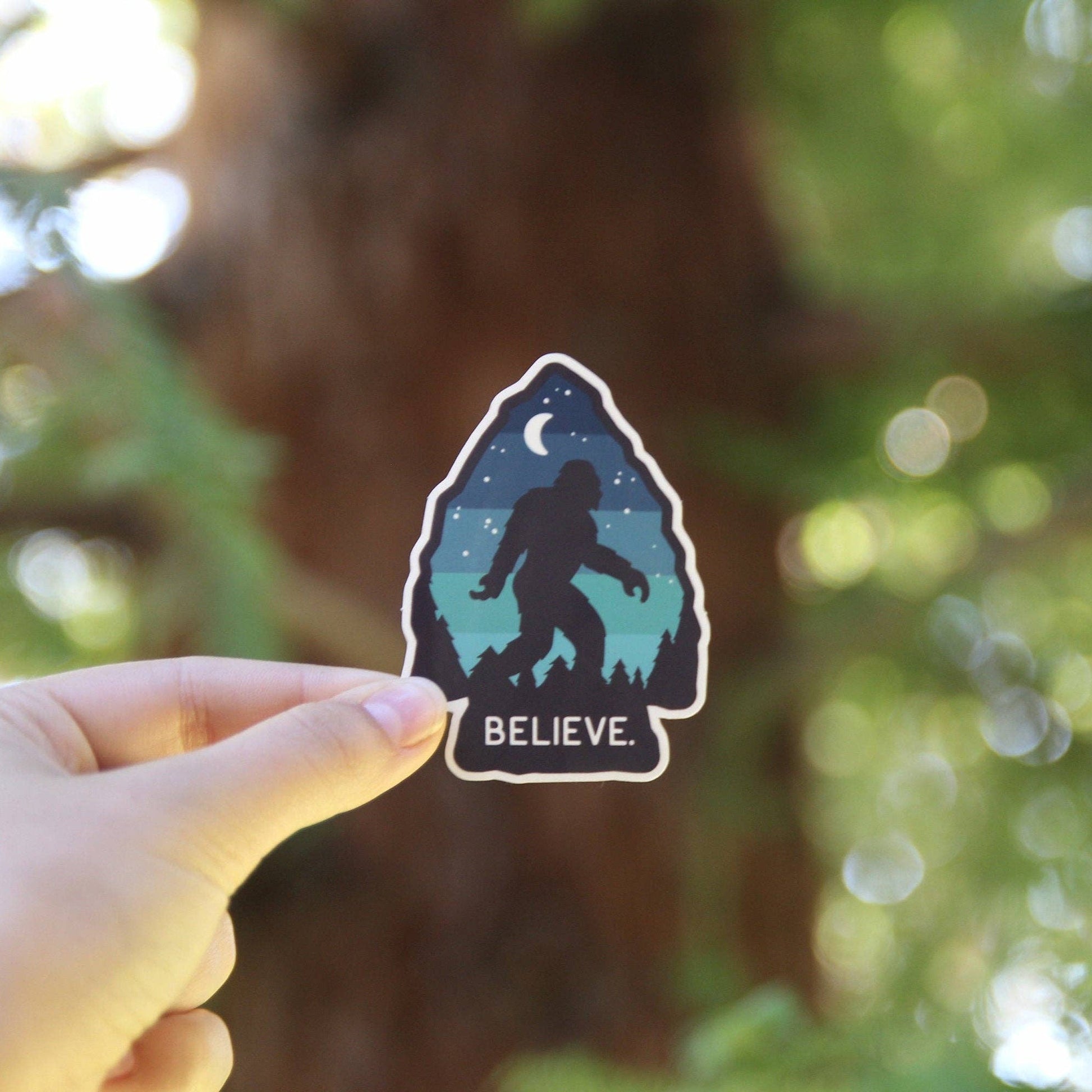 Bigfoot Believe Vinyl Sticker - Wander Together Outfitters