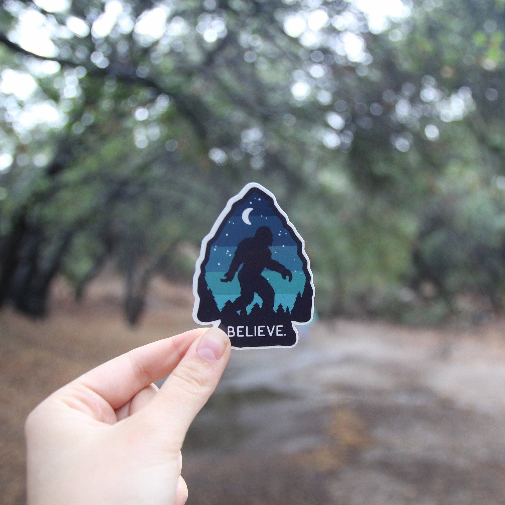 Bigfoot Believe Vinyl Sticker - Wander Together Outfitters