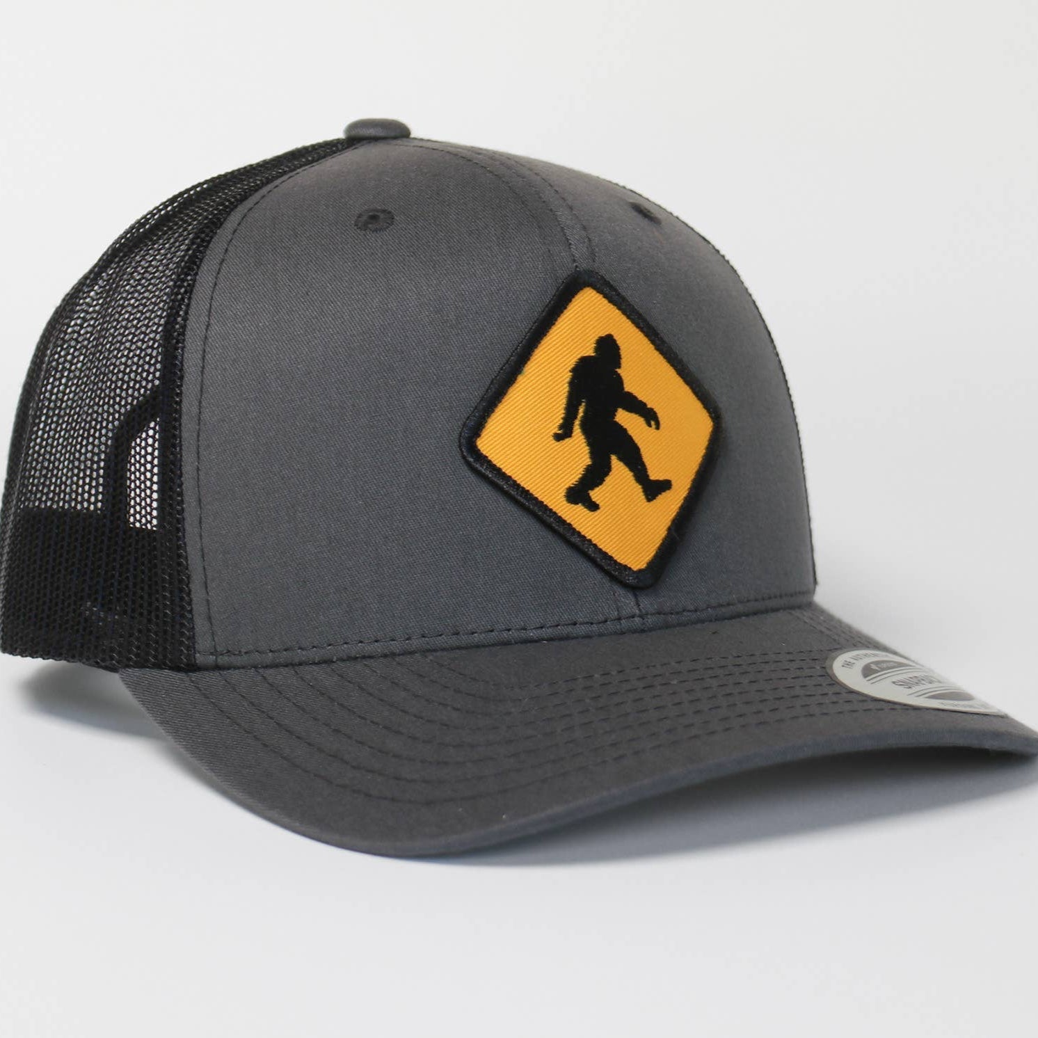Bigfoot Crossing Vintage Style Trucker SnapBack Cap - Wander Together Outfitters