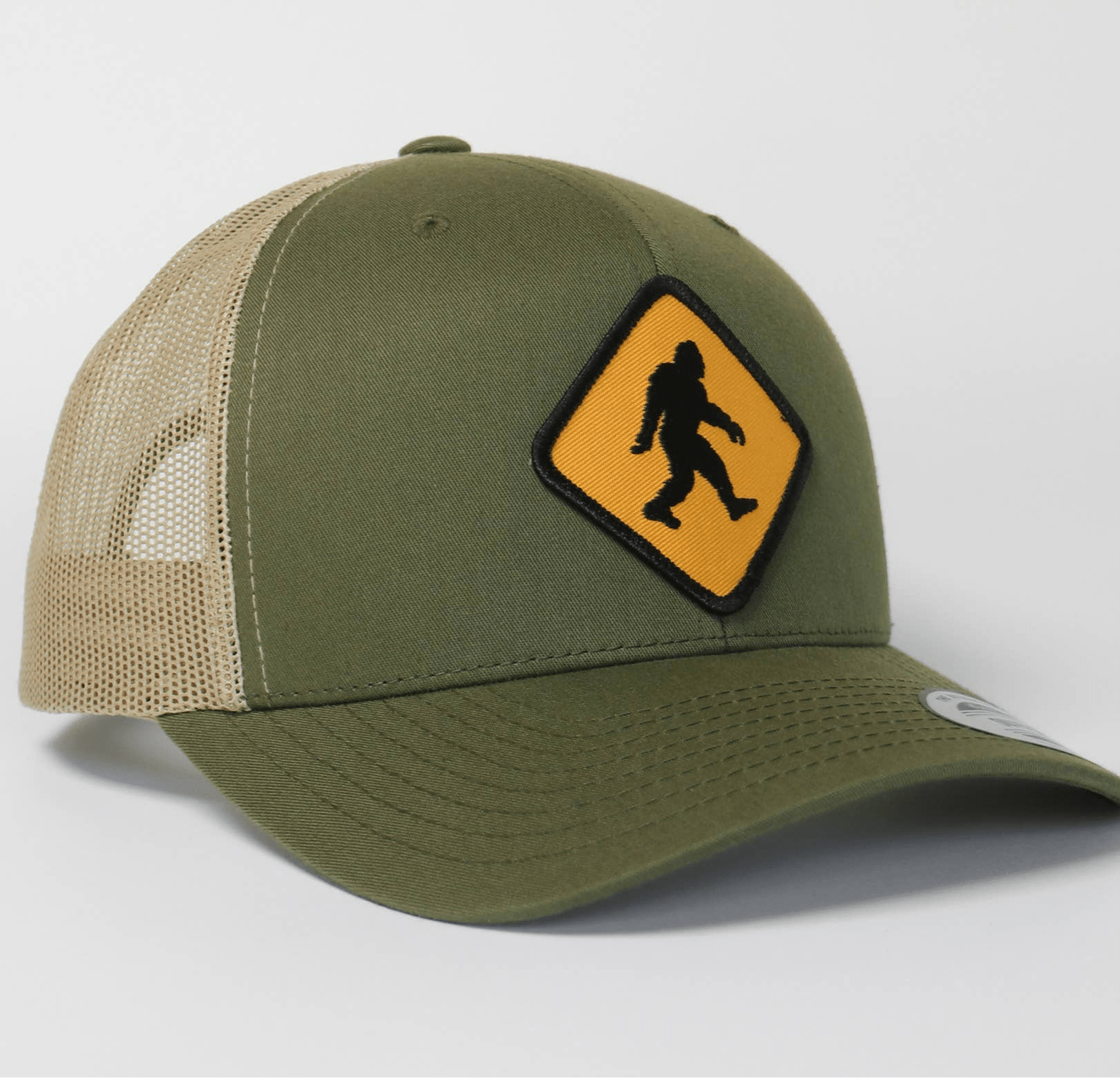 Bigfoot Crossing Vintage Style Trucker SnapBack Cap - Wander Together Outfitters