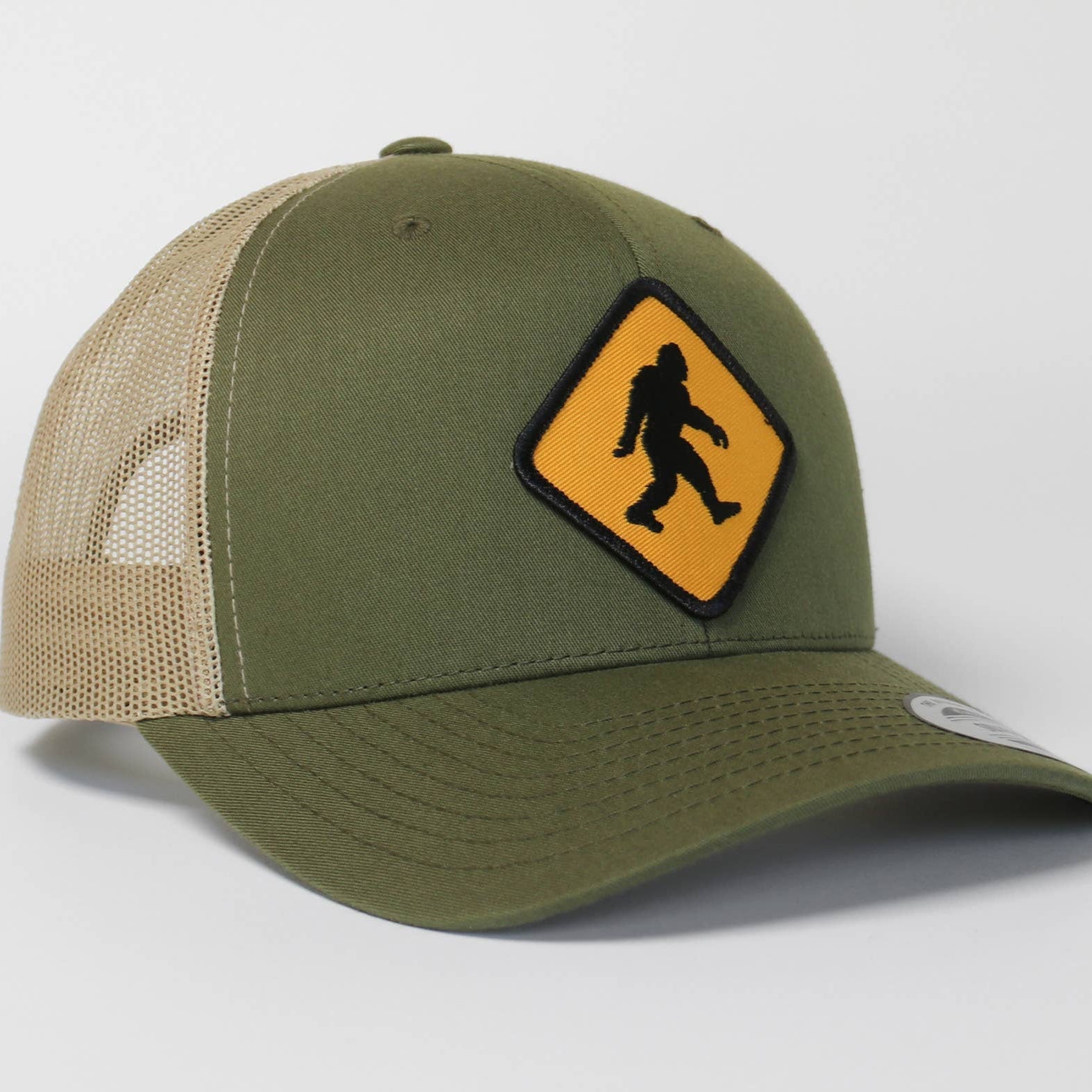 Bigfoot Crossing Vintage Style Trucker SnapBack Cap - Wander Together Outfitters