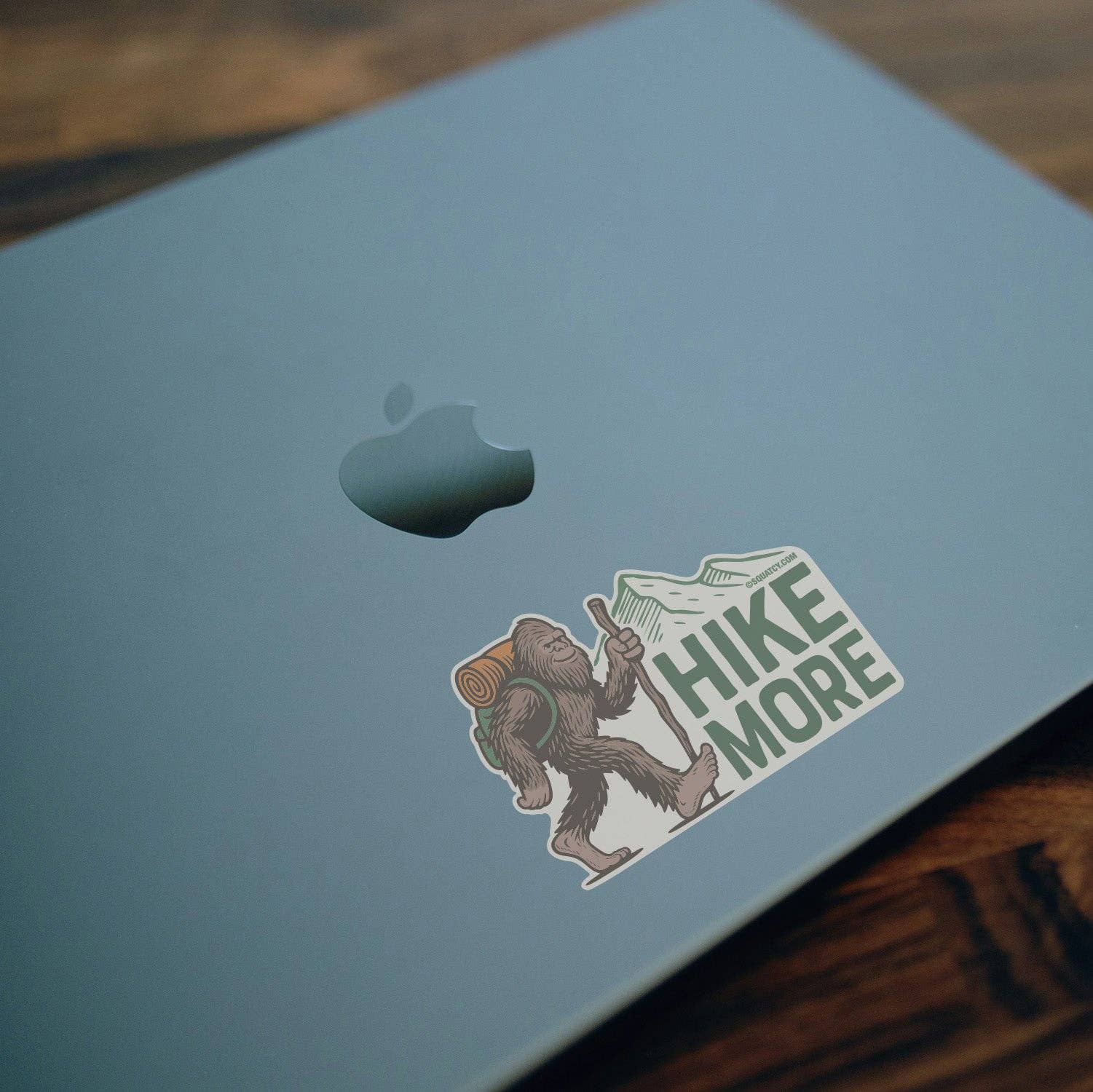 Bigfoot "Hike More" Vinyl Sticker - Wander Together Outfitters