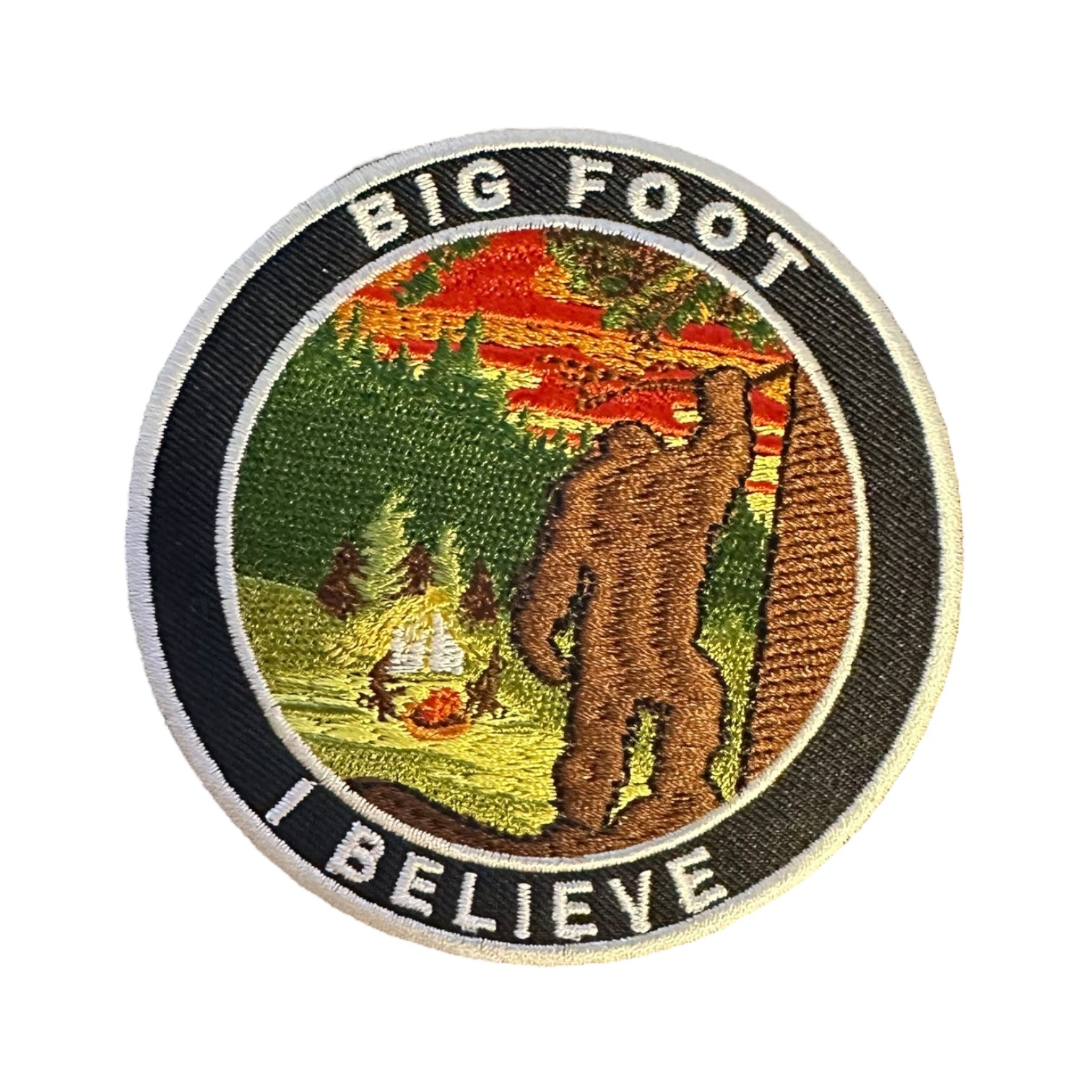 Bigfoot Iron On Patches (Variety) - Wander Together Outfitters