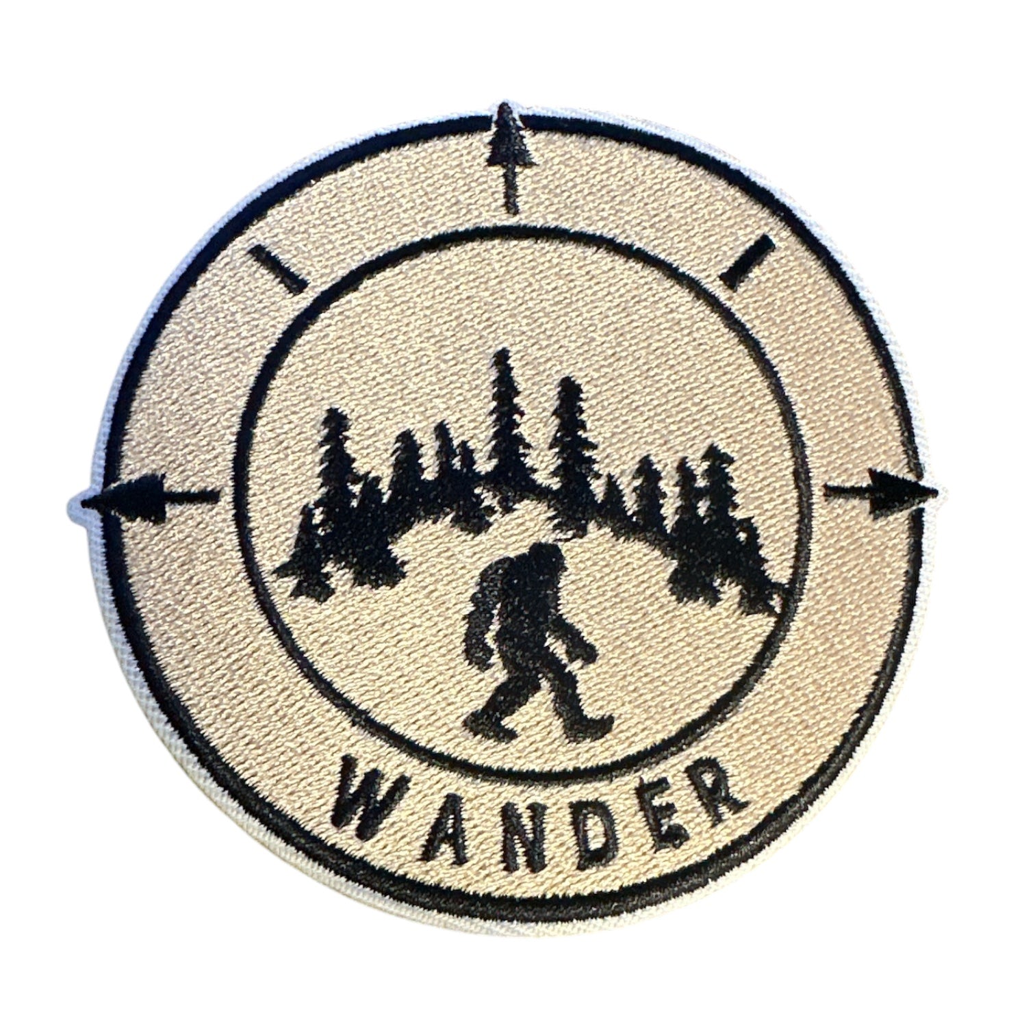 Bigfoot Iron On Patches (Variety) - Wander Together Outfitters