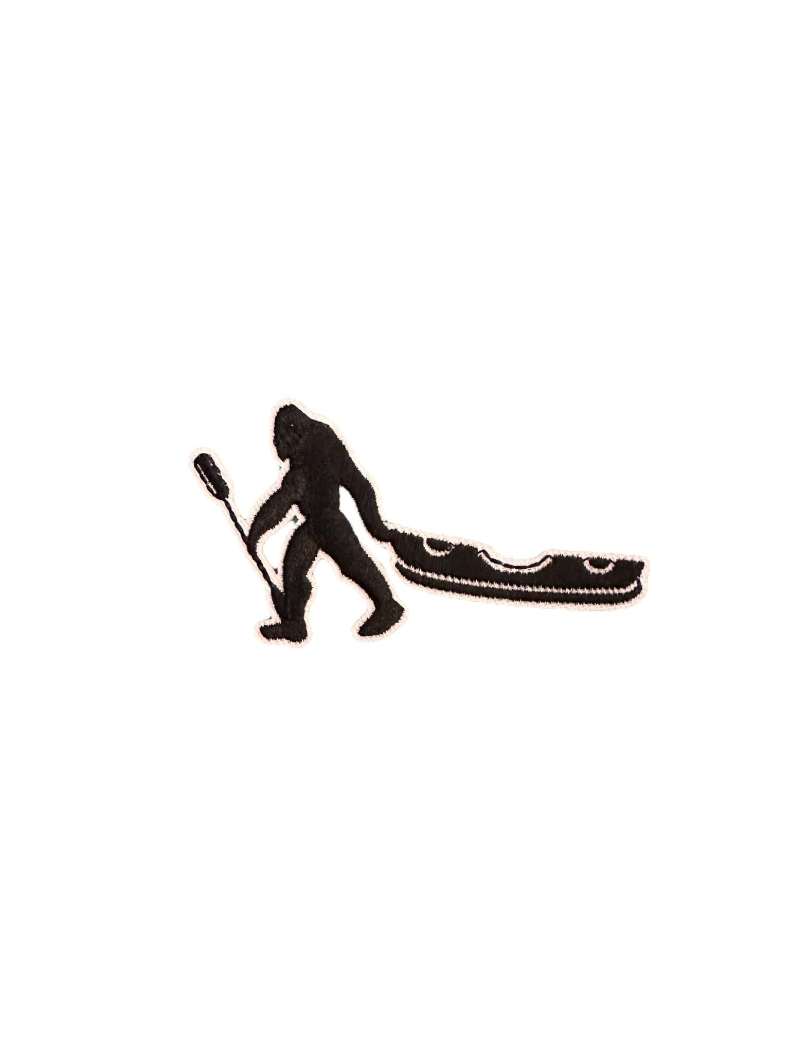 Bigfoot Kayak Iron on Patch - Wander Together Outfitters