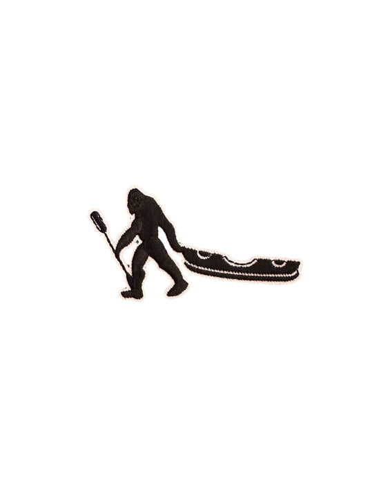 Bigfoot Kayak Iron on Patch - Wander Together Outfitters