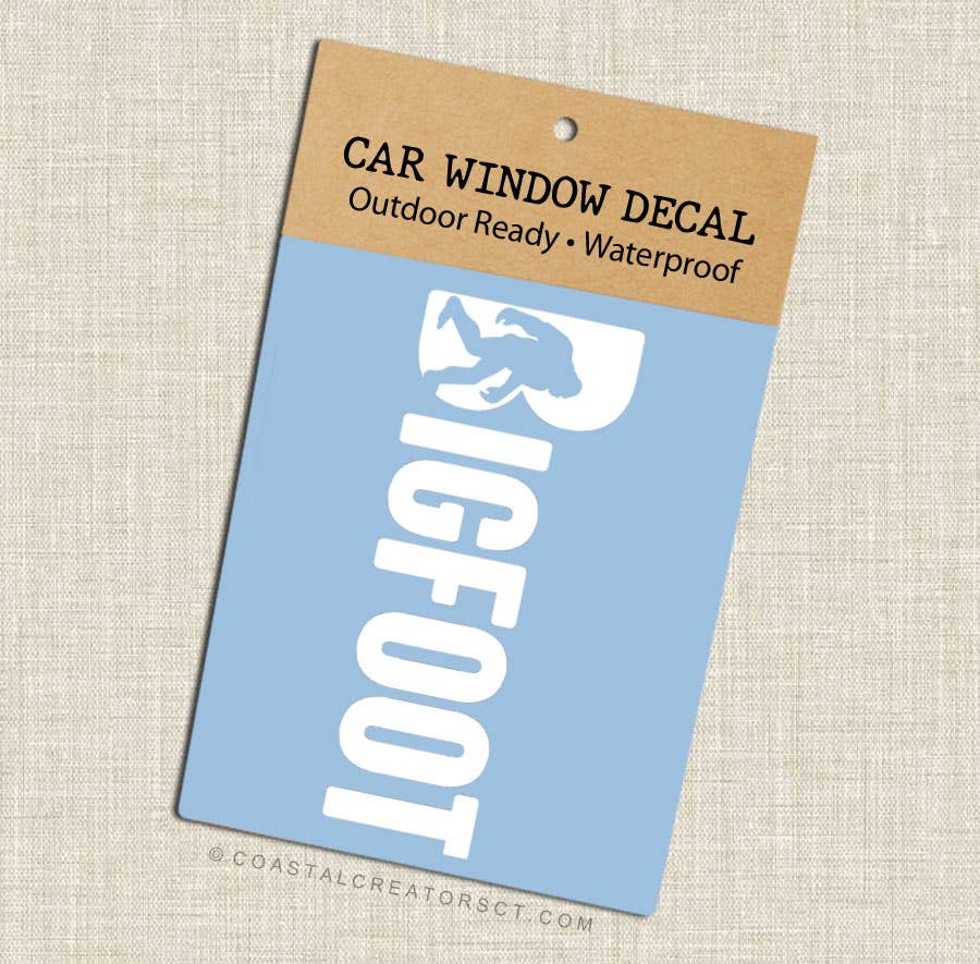 Bigfoot Sasquatch Car Window Decal - Wander Together Outfitters