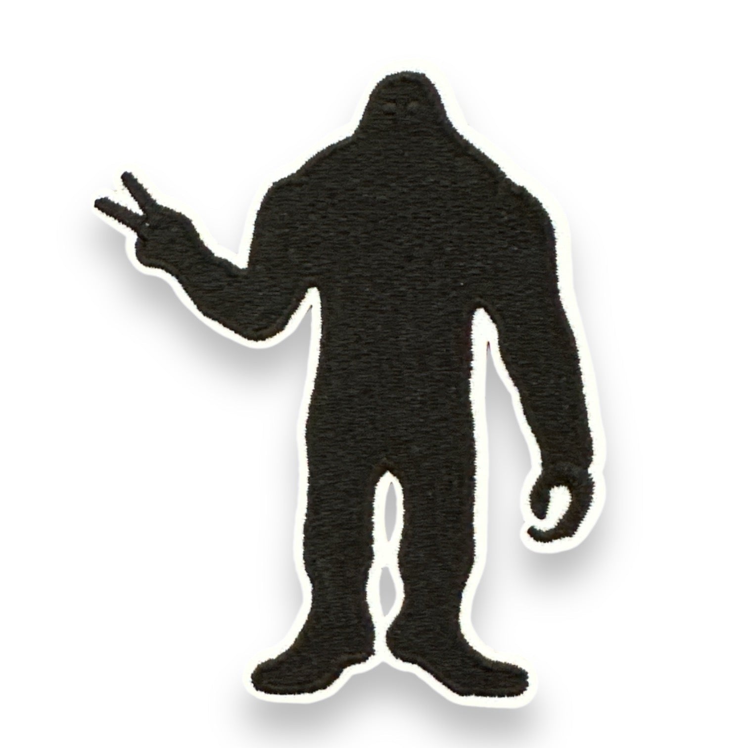 Bigfoot Silhouette Peace Fingers - Wander Together Outfitters