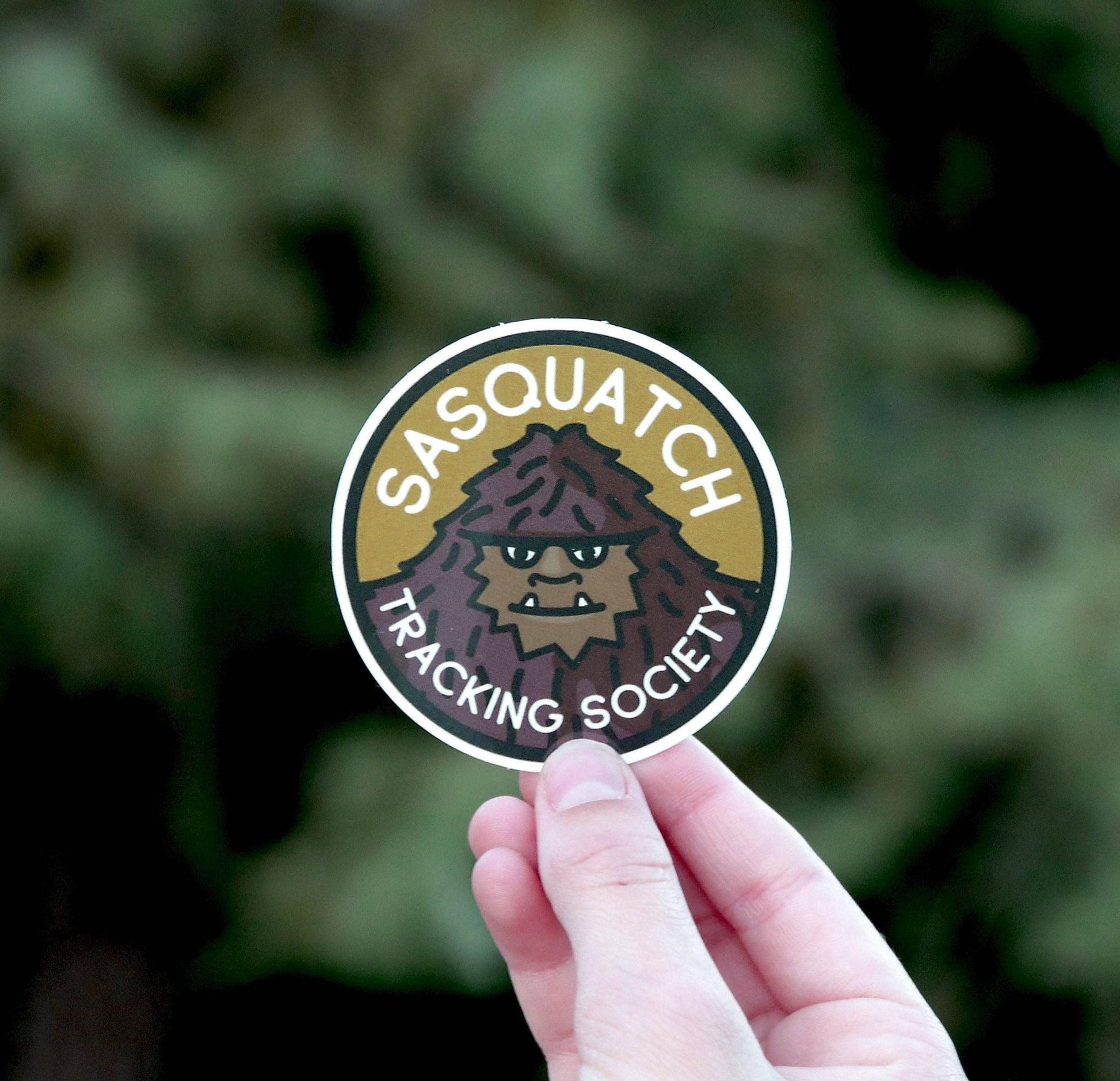Bigfoot Tracking Society Sticker Set: Yeti, Skunk Ape - Wander Together Outfitters