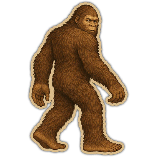 Bigfoot Vinyl Sticker - Wander Together Outfitters