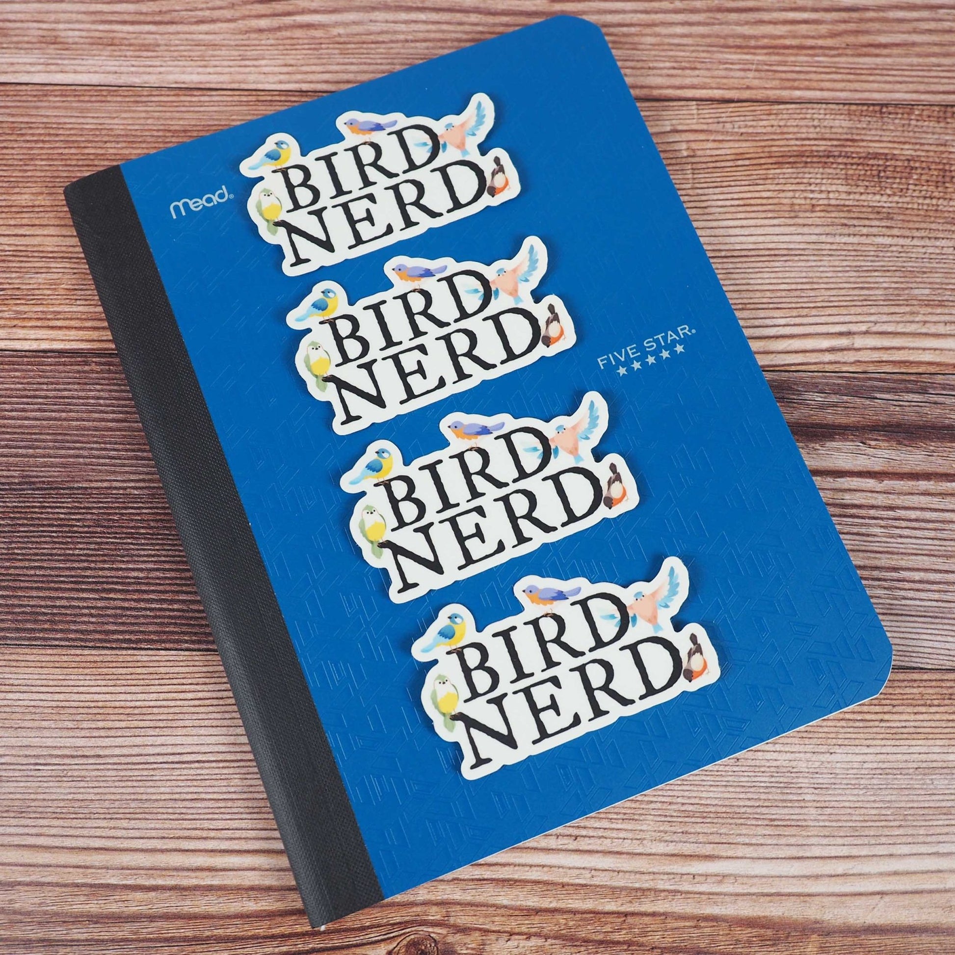 “Bird Nerd” Birding Sticker - Wander Together Outfitters